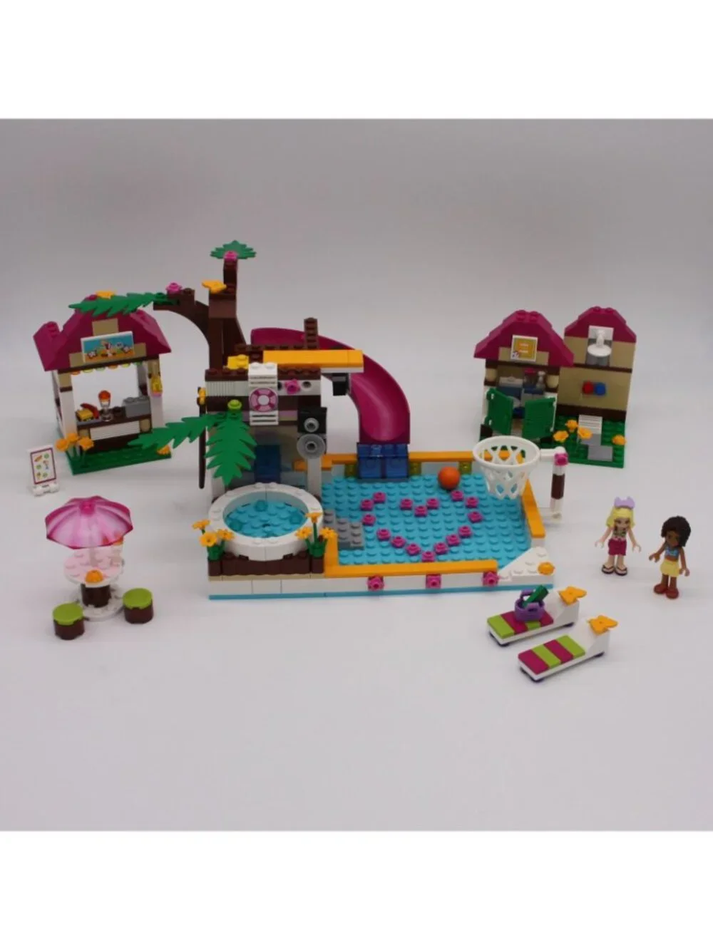 Lego Friends Heartlake City Pool Complete Set 41008 with Instructions but NO Box